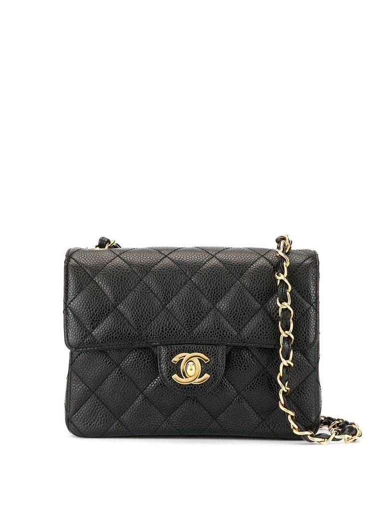 Chanel Pre-Owned 2000-2002 flap shoulder bag - Black