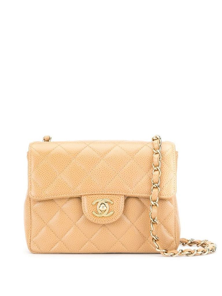 Chanel Pre-Owned chain shoulder bag - NEUTRALS