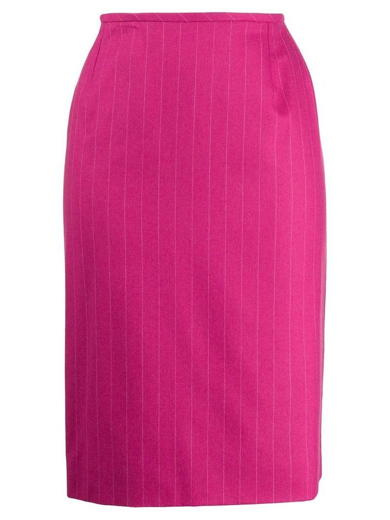 Yves Saint Laurent Pre-Owned 1980's Scherrer Skirt - Pink