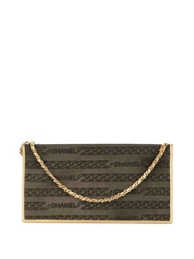 Chanel Pre-Owned chain hand bag - Grey