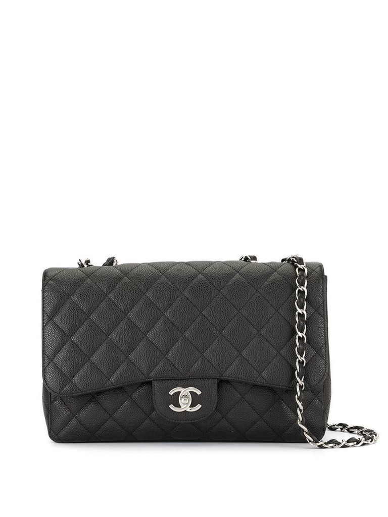 Chanel Pre-Owned '10s quilted shoulder bag - Black
