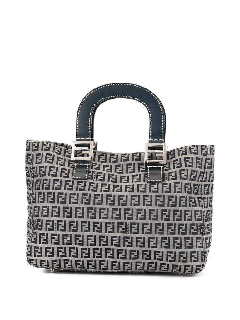Fendi Pre-Owned Zucca pattern tote bag - Grey