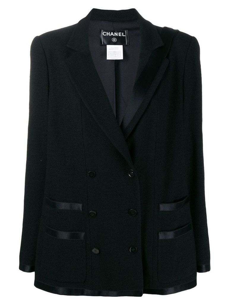 Chanel Pre-Owned tuxedo blazer - Black