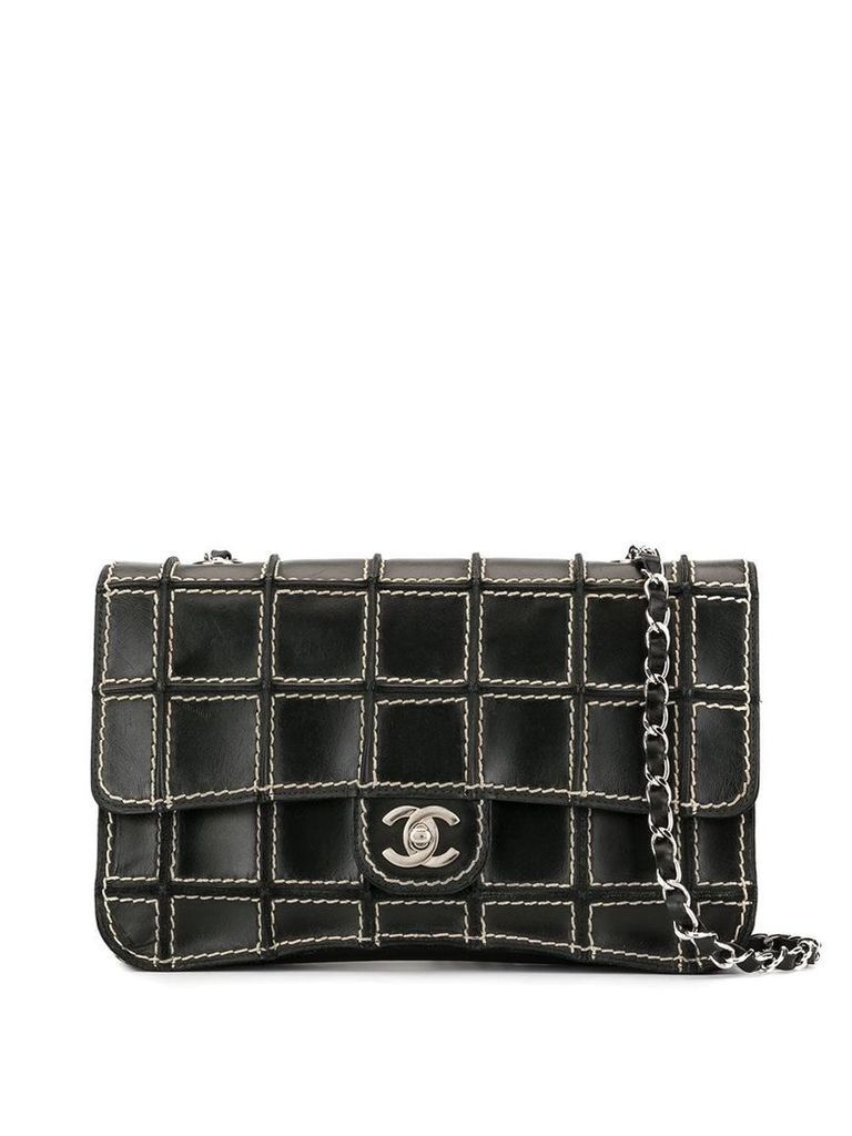 Chanel Pre-Owned quilted chain shoulder bag - Black