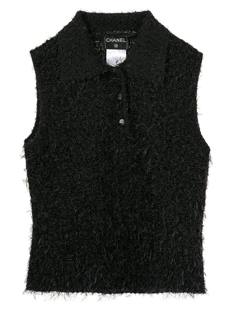 Chanel Pre-Owned Sleeveless Tops - Black