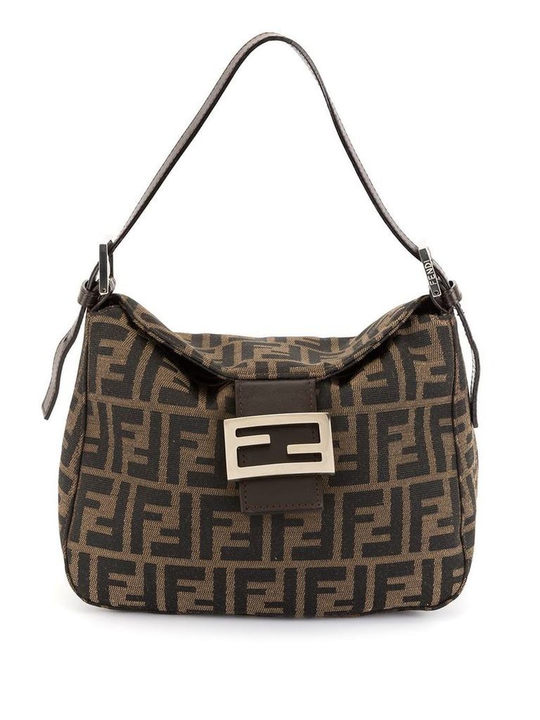Fendi Pre-Owned Zucca pattern shoulder bag - Brown