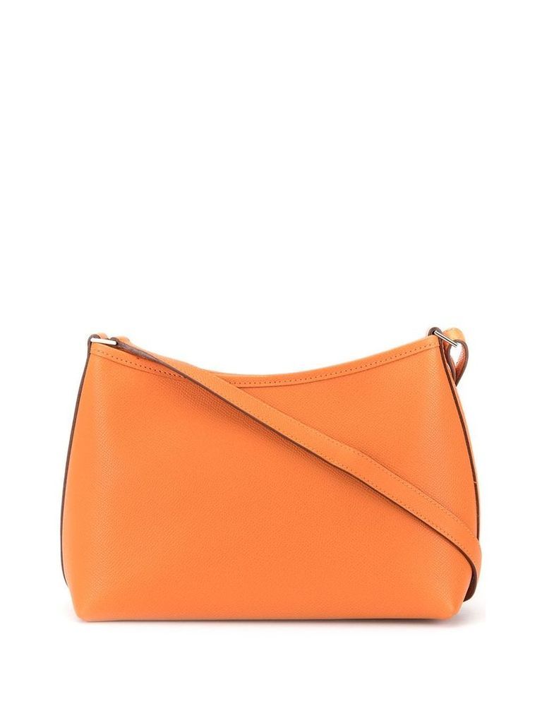 Hermès Pre-Owned 2004 Textured Leather Shoulder Bag - Orange