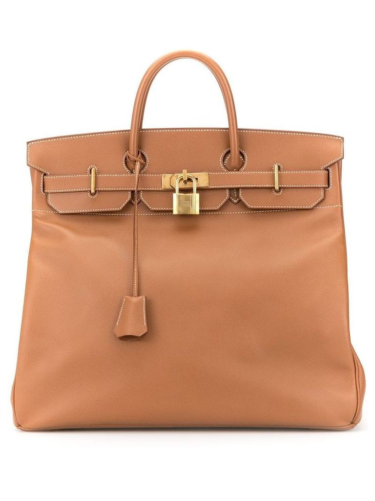 Hermès Pre-Owned 1997 Haut a Courroies 45 tote - Brown