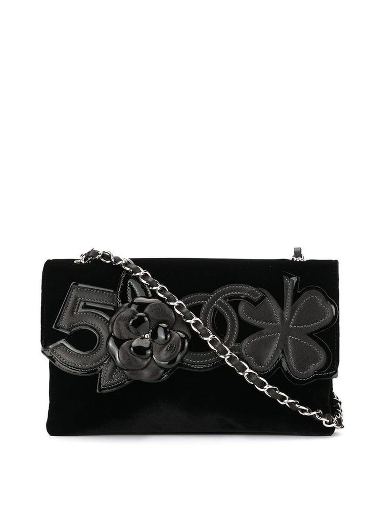 Chanel Pre-Owned chain shoulder bag - Black