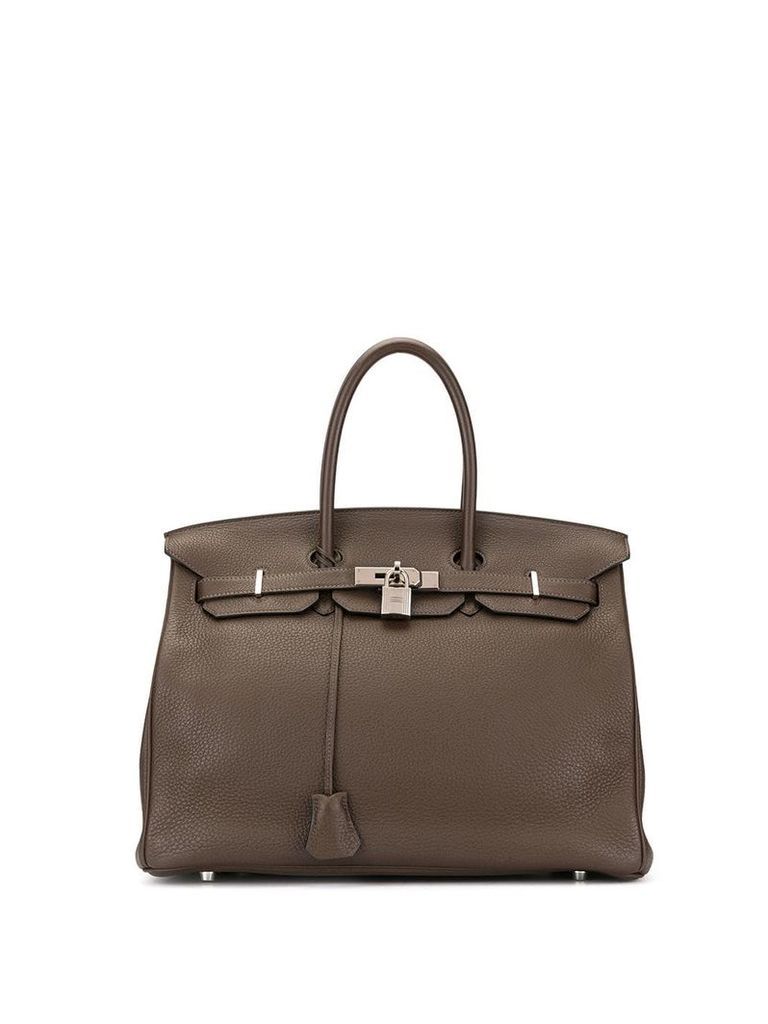 Hermès Pre-Owned Birkin 35 hand bag - Brown