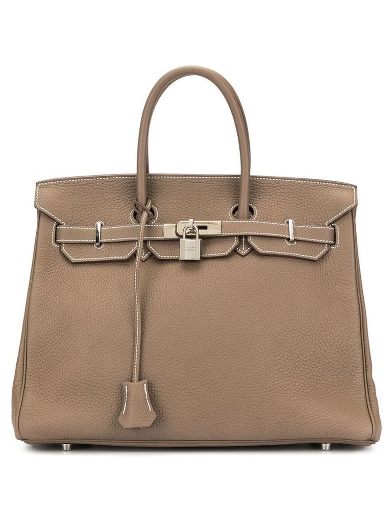 Hermès pre-owned Birkin 35 bag - Brown
