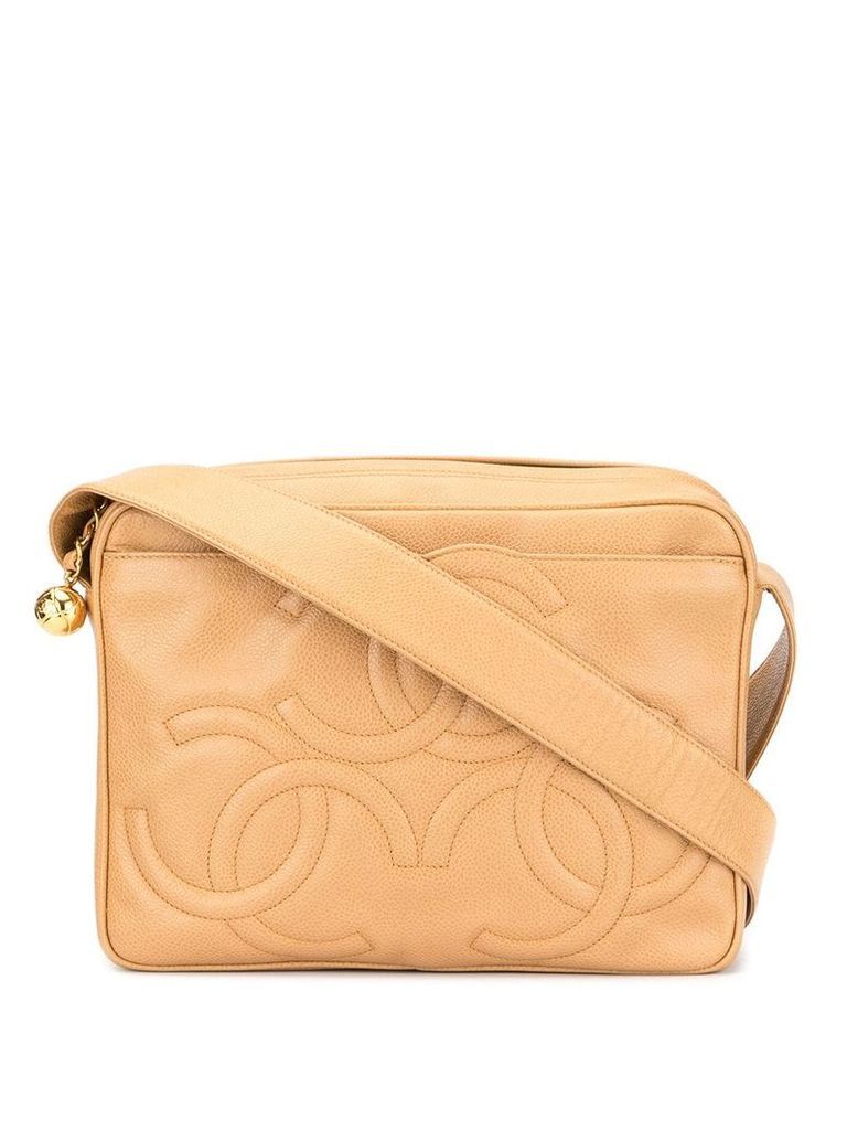 Chanel Pre-Owned Triple CC shoulder bag - Brown