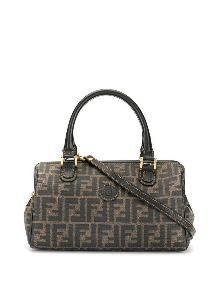Fendi Pre-Owned small FF motif pattern bag - Brown