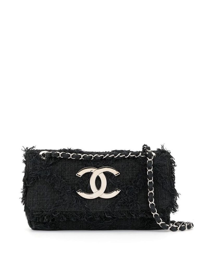 Chanel Pre-Owned CC Logos Chain shoulder bag - Black