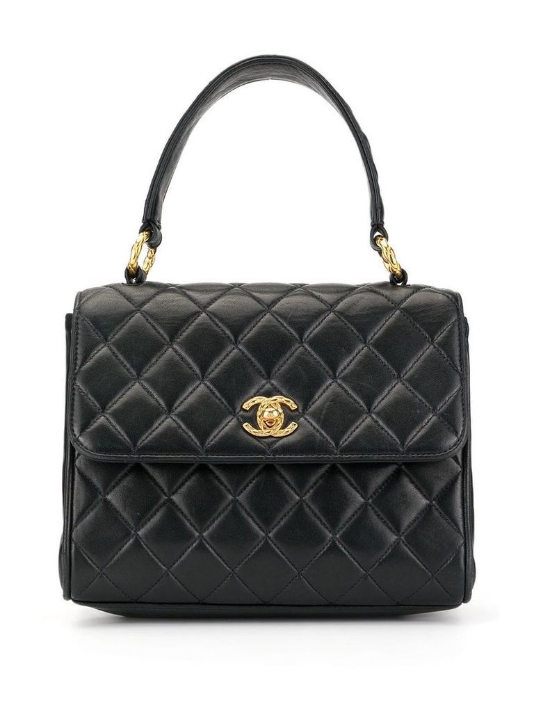 Chanel Pre-Owned 1992's Turn-lock handbag - Blue