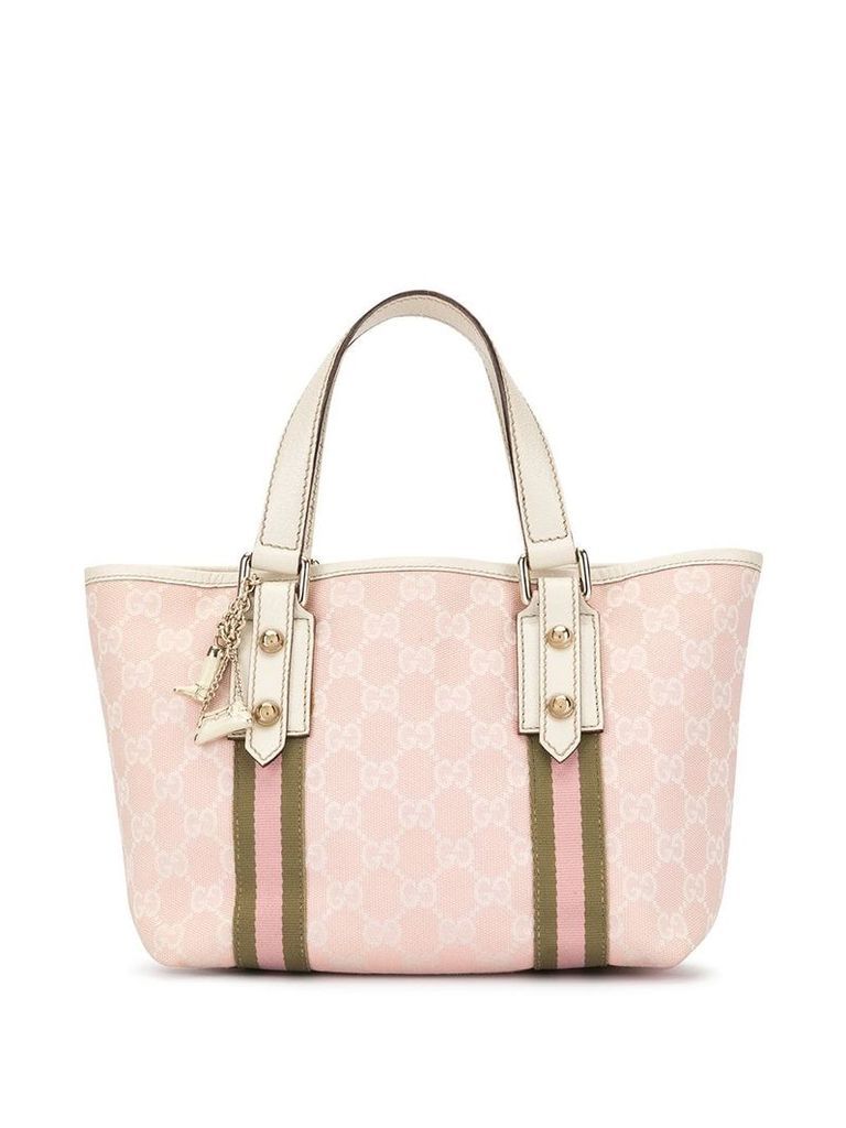 Gucci Pre-Owned GG Jacquard Jolicoeur tote bag - Pink
