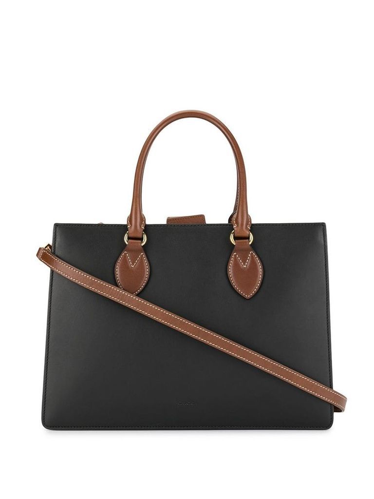 Gucci Pre-Owned Linea A satchel - Black