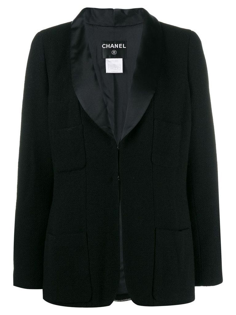 Chanel Pre-Owned 2006's boxy blazer - Black