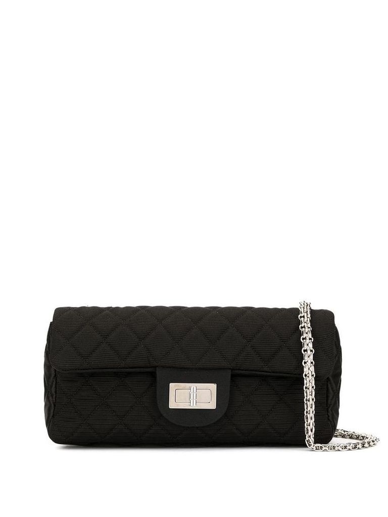 Chanel Pre-Owned quilted CC 2.55 chain shoulder bag - Black