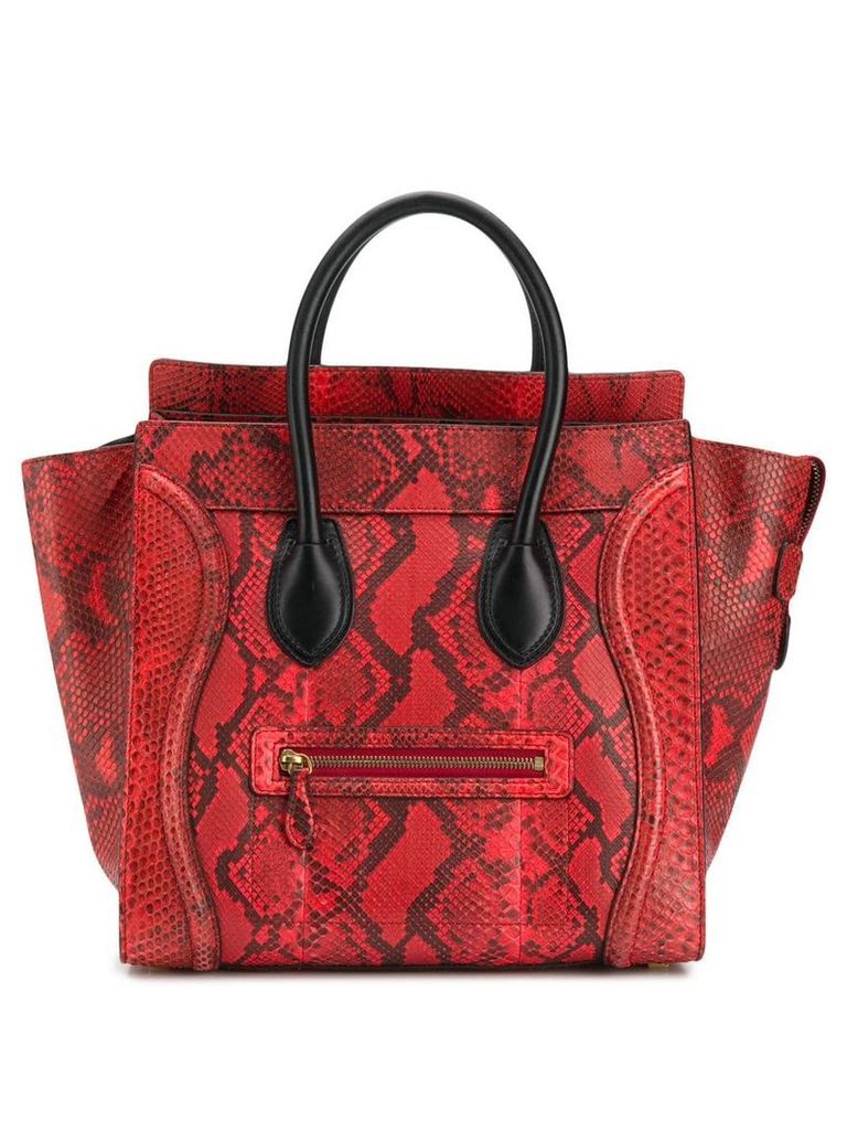 Céline Pre-Owned Luggage tote - Red