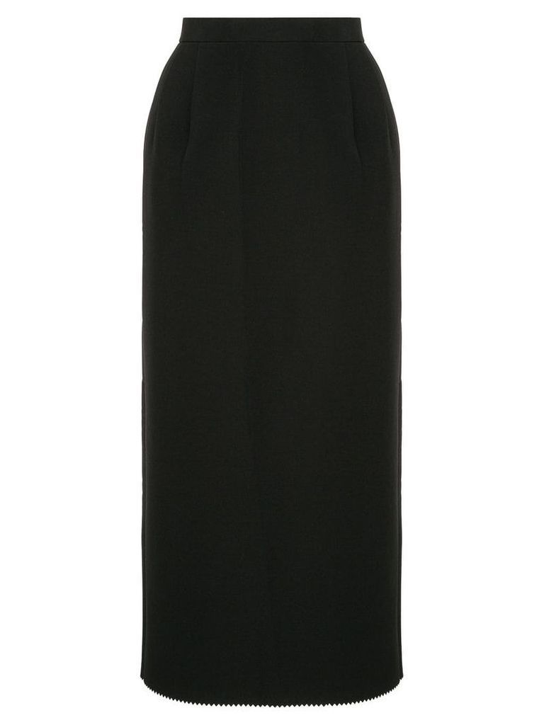 Junya Watanabe Comme des Garçons Pre-Owned Scuba pencil skirt - Black