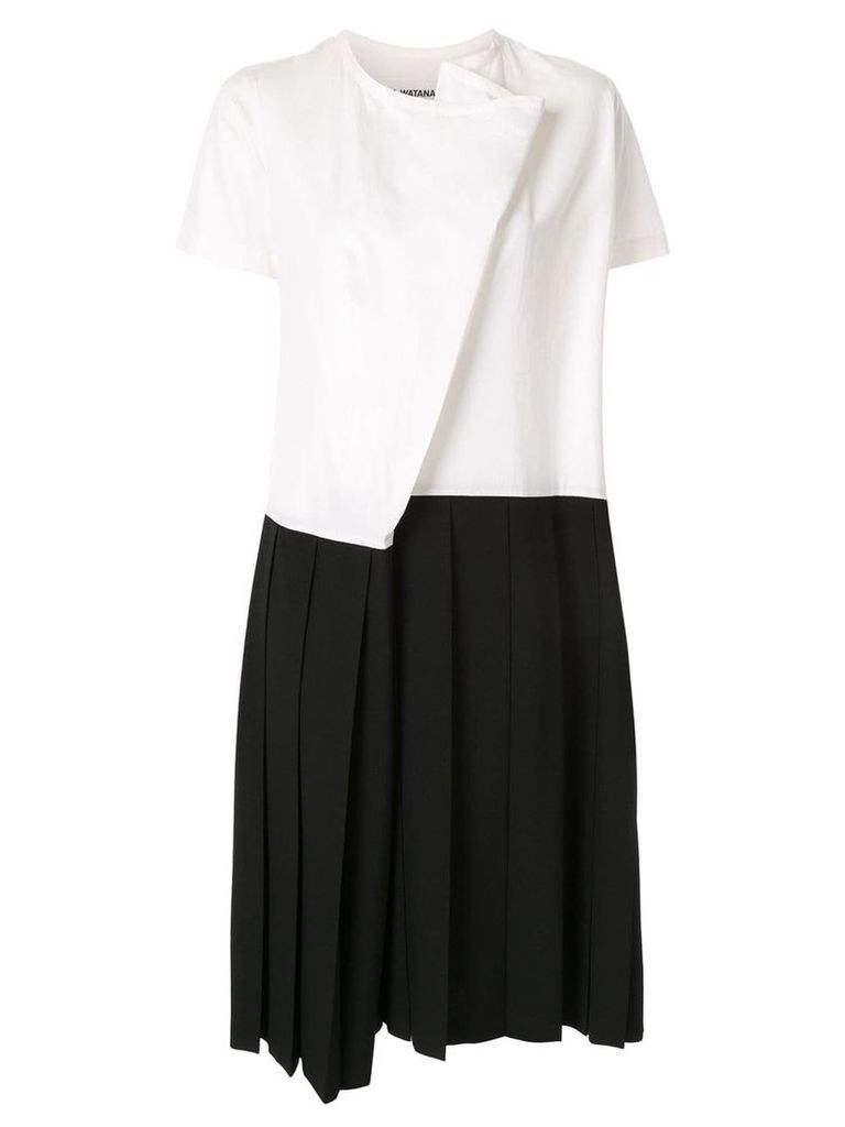 Junya Watanabe Comme des Garçons Pre-Owned pleated top & skirt dress -