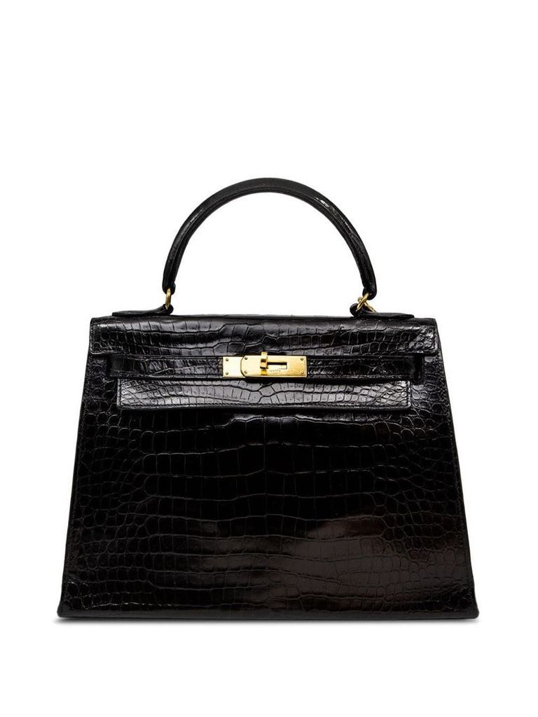 Hermès Pre-Owned 2000 28cm Kelly Sellier bag - Black