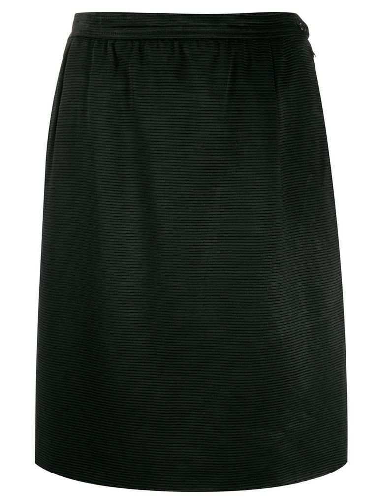 Yves Saint Laurent Pre-Owned Anni 80 skirt - Black