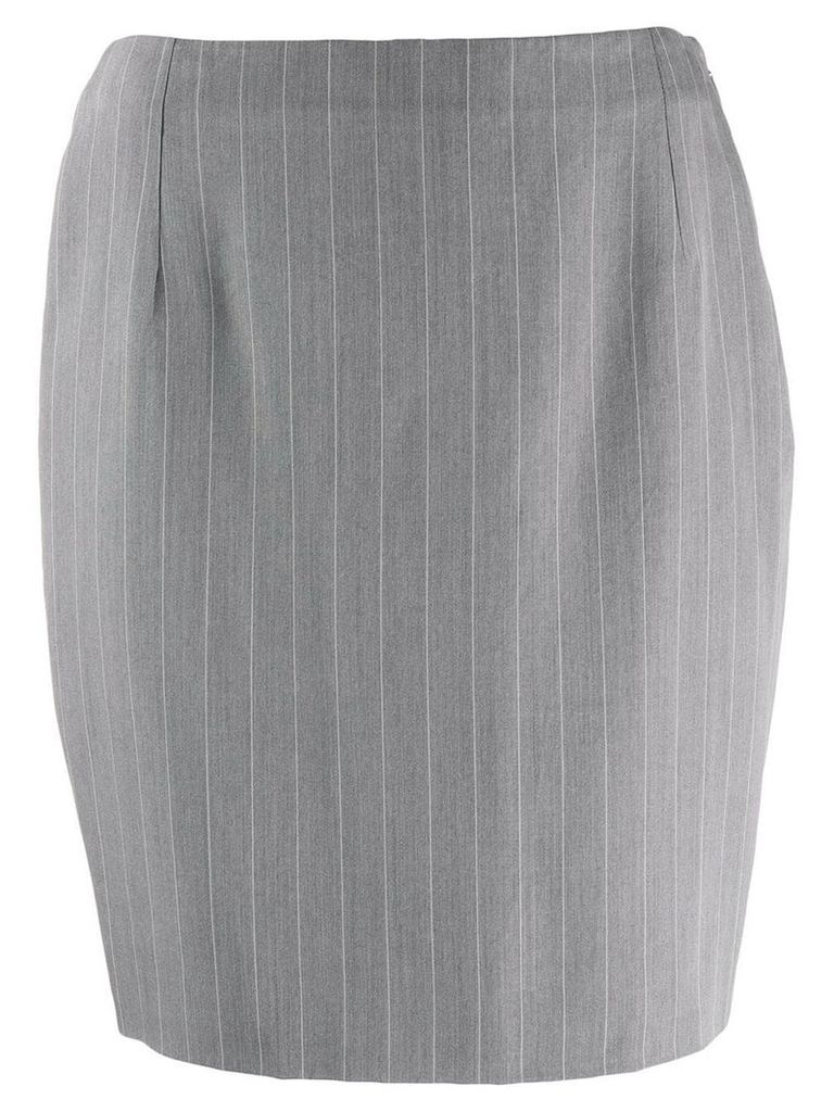 Versace Pre-Owned '1990s straight-fit skirt - Grey