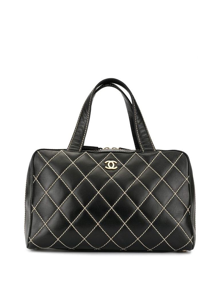 Chanel Pre-Owned Wild Stitch shoulder bag - Black