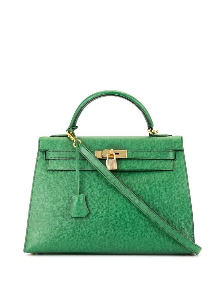 Hermès Pre-Owned Kelly 32 Sellier 2way bag - Green