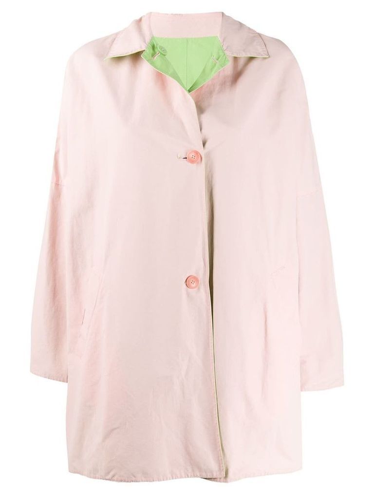 A.N.G.E.L.O. Vintage Cult 1980's reversible A-line coat - PINK