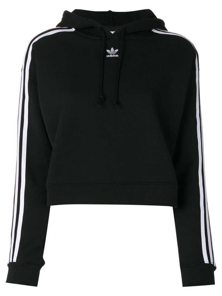 adidas Adidas Originals cropped hoodie - Black