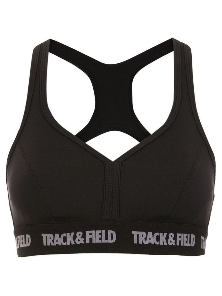 Track & Field Power elasticated top - Black
