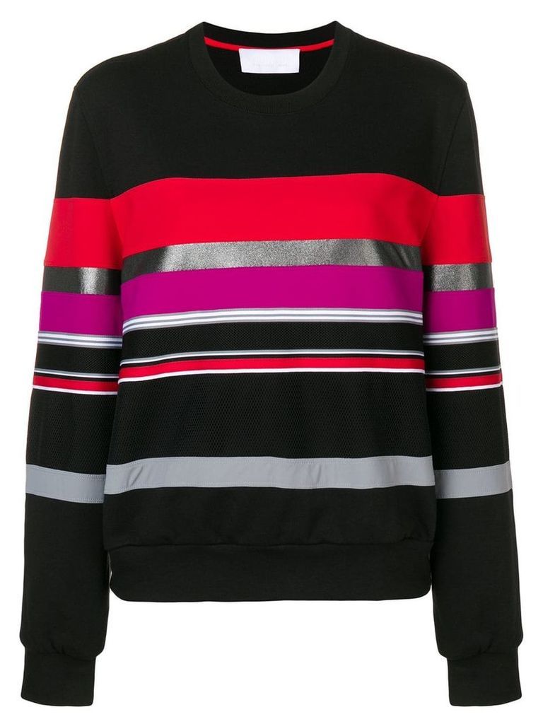 No Ka' Oi striped sweater - Black