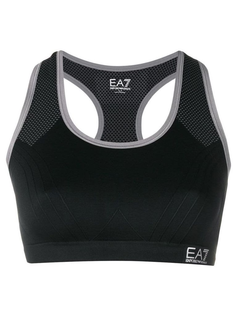 Ea7 Emporio Armani compression top - Black