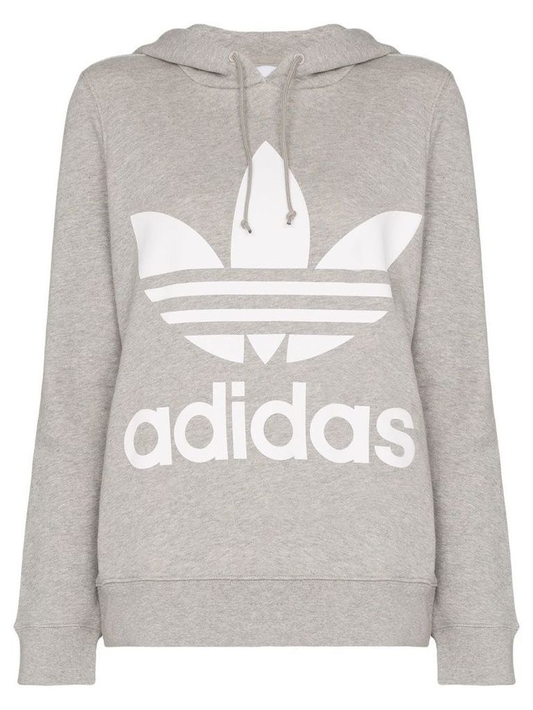 adidas Trefoil logo hoodie - Grey