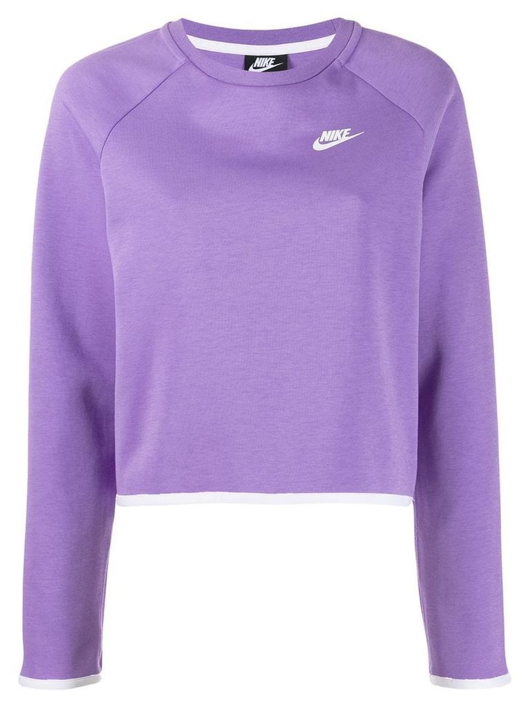 Nike Nike Sportswear Tech Fleece Sweater - PURPLE