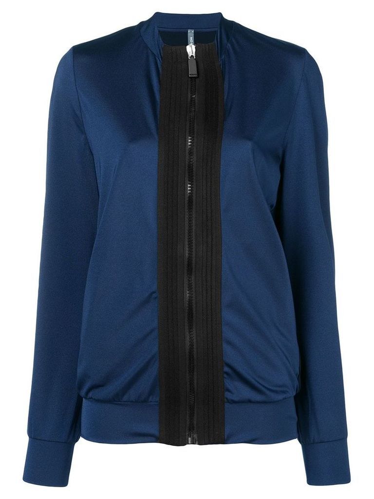 No Ka' Oi colour block sports jacket - Blue