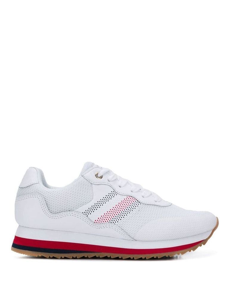 Tommy Hilfiger lace-up sneakers - White