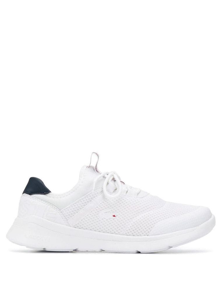 Lacoste lace up sneakers - White