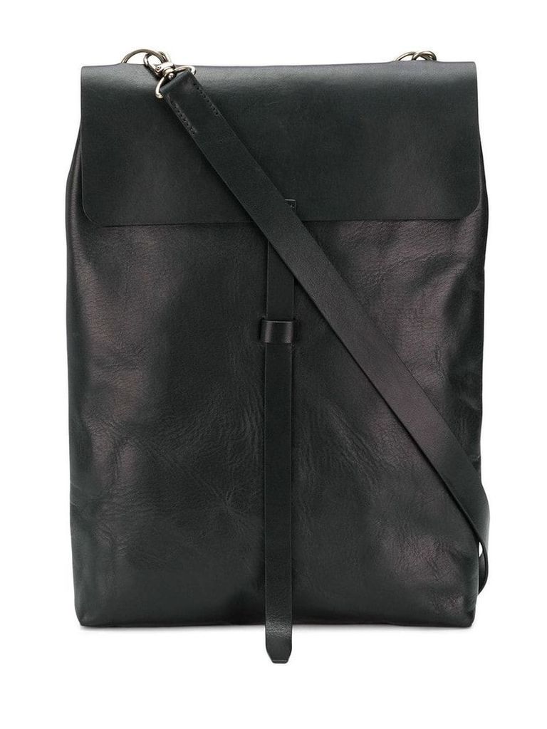 Ann Demeulemeester Blanche long satchel bag - Black