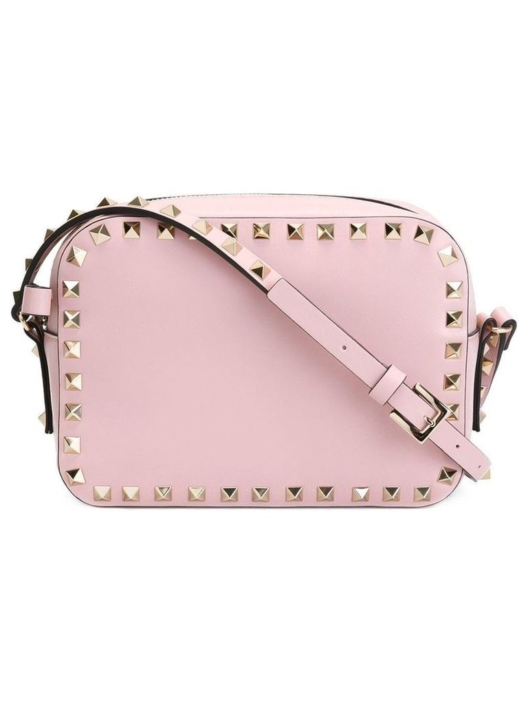 Valentino Valentino Garavani Rockstud shoulder bag - Pink