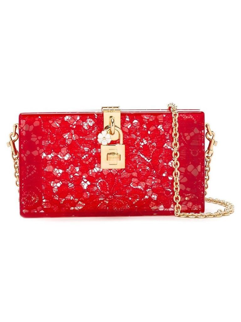 Dolce & Gabbana Dolce Box clutch - Red