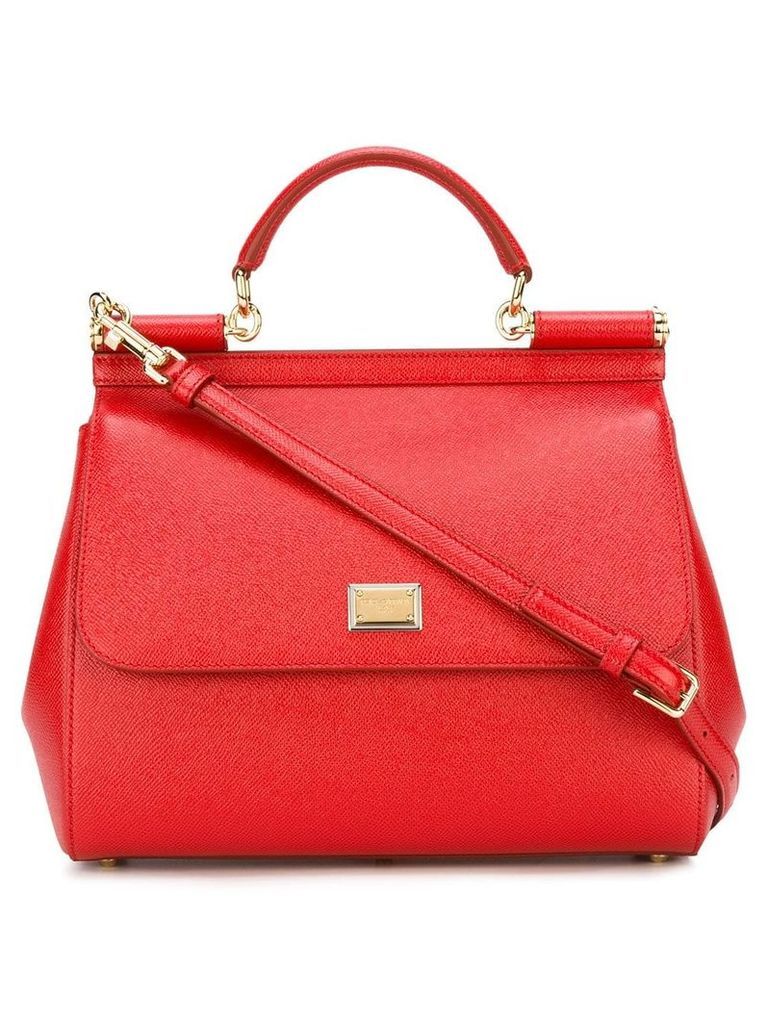 Dolce & Gabbana large Sicily shoulder bag - Red