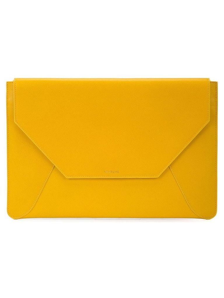 Senreve Envelope Sleeve clutch - Yellow