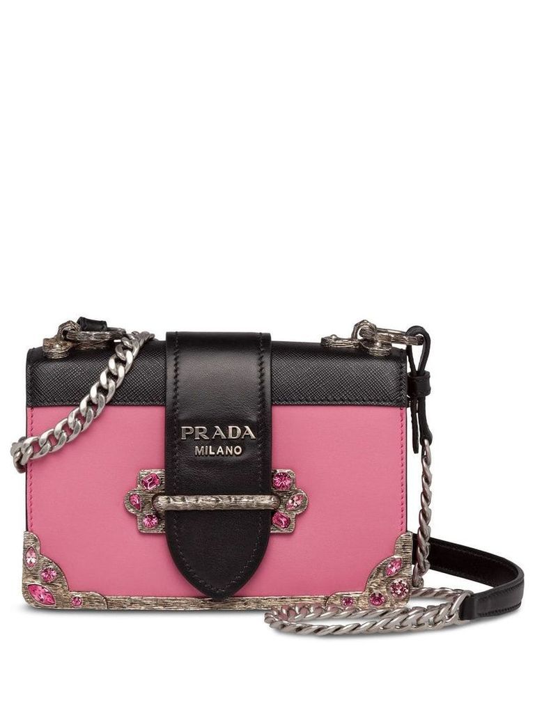 Prada Cahier shoulder bag - Pink