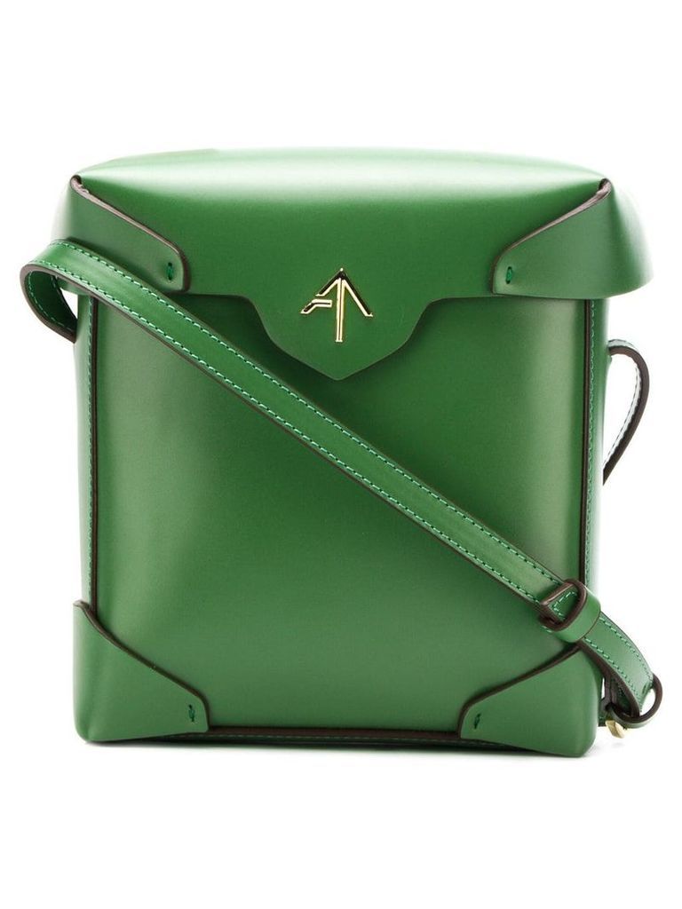 Manu Atelier mini Pristine crossbody bag - Green