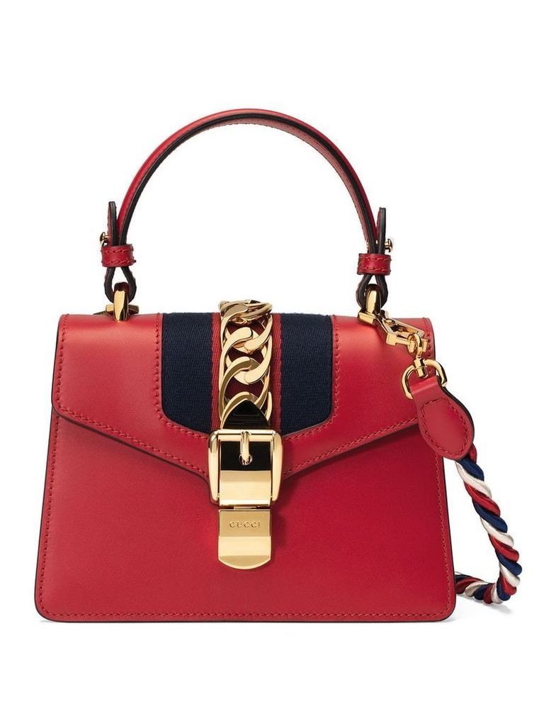 Gucci Sylvie leather mini bag - Red