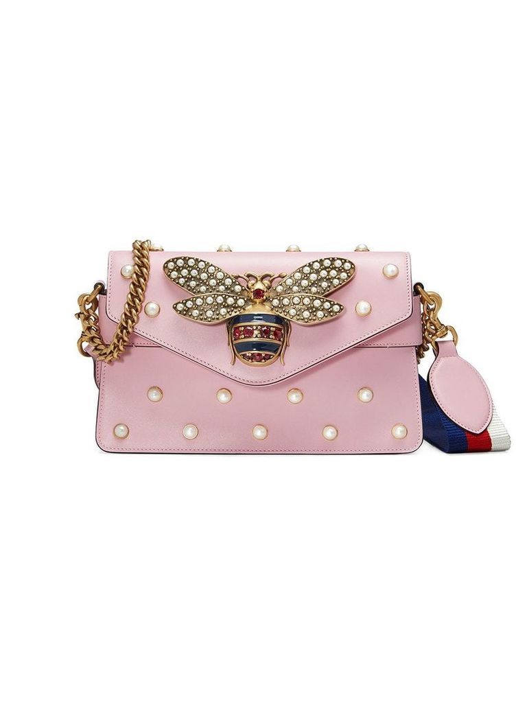 Gucci Broadway leather mini bag - Pink